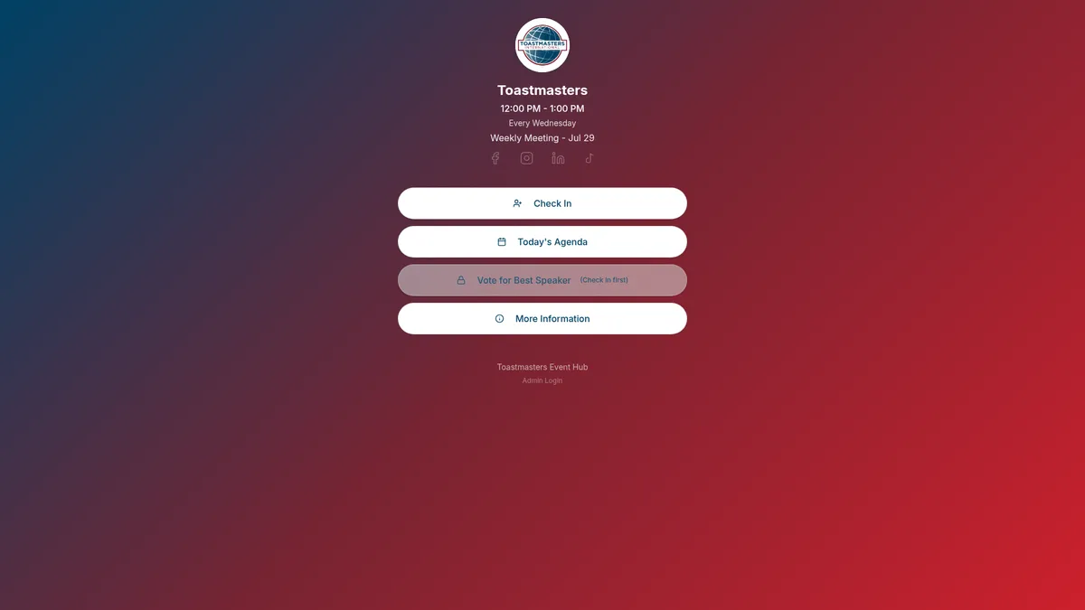 ClubMasters website
